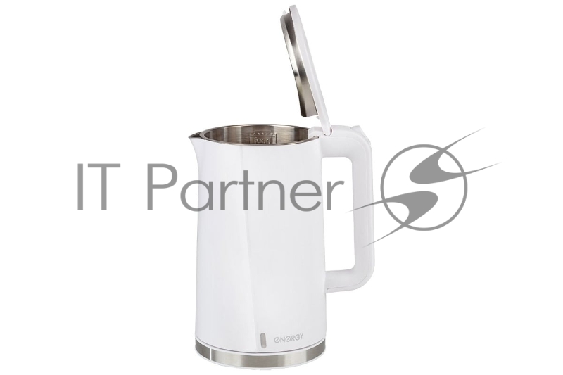 Чайник электрический Energy E-208 1.7л белый, двойной корпус