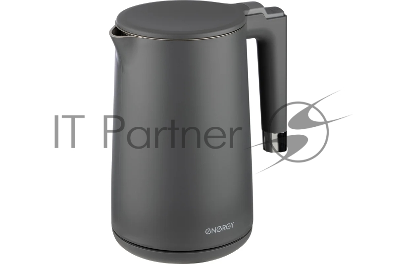 Чайник электрический ENERGY E-215 (1,7 л), серый (164157)