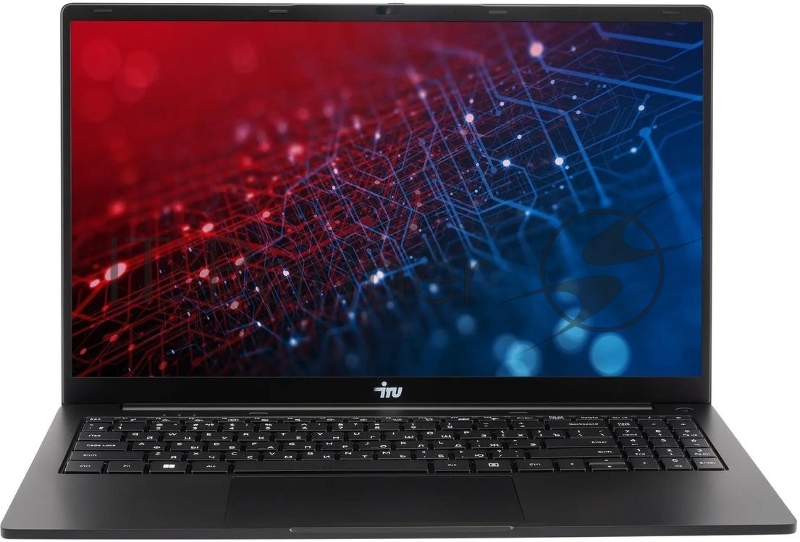 Ноутбук IRU Strato 15ALID5 Core i3 1315U 8Gb SSD256Gb Intel UHD Graphics 15.6 IPS FHD (1920x1080) FreeDOS black WiFi BT Cam 6000mAh (2147988)