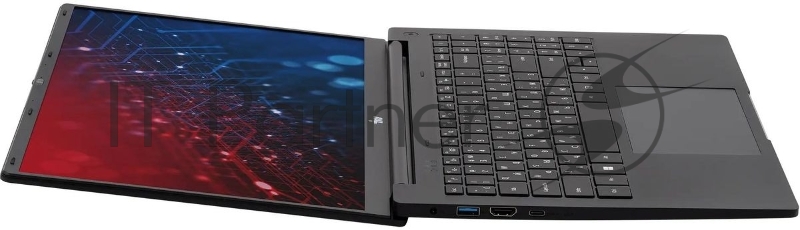 Ноутбук IRU Strato 15ALID5 Core i3 1315U 8Gb SSD256Gb Intel UHD Graphics 15.6 IPS FHD (1920x1080) FreeDOS black WiFi BT Cam 6000mAh (2147988)