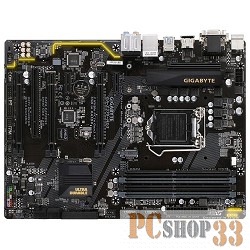 Мат. плата Socket1151 GIGABYTE GA-Z270-HD3 (iZ270, 4xDDR4, M.2, SATA III, RAID, 3xPCI-E, D-Sub, DVI, HDMI, 1Гбит LAN, USB3.1, ATX)