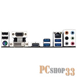 Мат. плата Socket1151 GIGABYTE GA-Z270-HD3 (iZ270, 4xDDR4, M.2, SATA III, RAID, 3xPCI-E, D-Sub, DVI, HDMI, 1Гбит LAN, USB3.1, ATX)