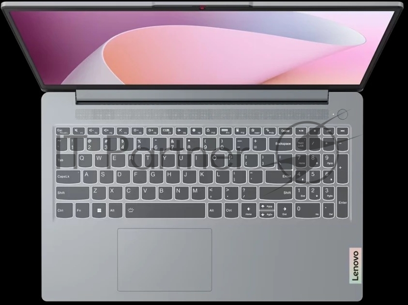 Ноутбук 15.6 IPS FHD LENOVO IdeaPad Slim 3 15AMN8 grey (AMD Ryzen 5 7520U/16Gb/512Gb SSD/VGA int/noOS) (82XQ00JPRK)