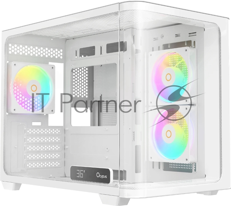 Корпус Ocypus Iota C50 WH Curve ARGB Digital (Iota-C50-WHD300CD-GL)