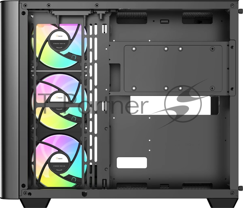 Корпус Ocypus Iota C70 BK Curve ARGB Digital (Iota-C70-BKD400CD-GL)