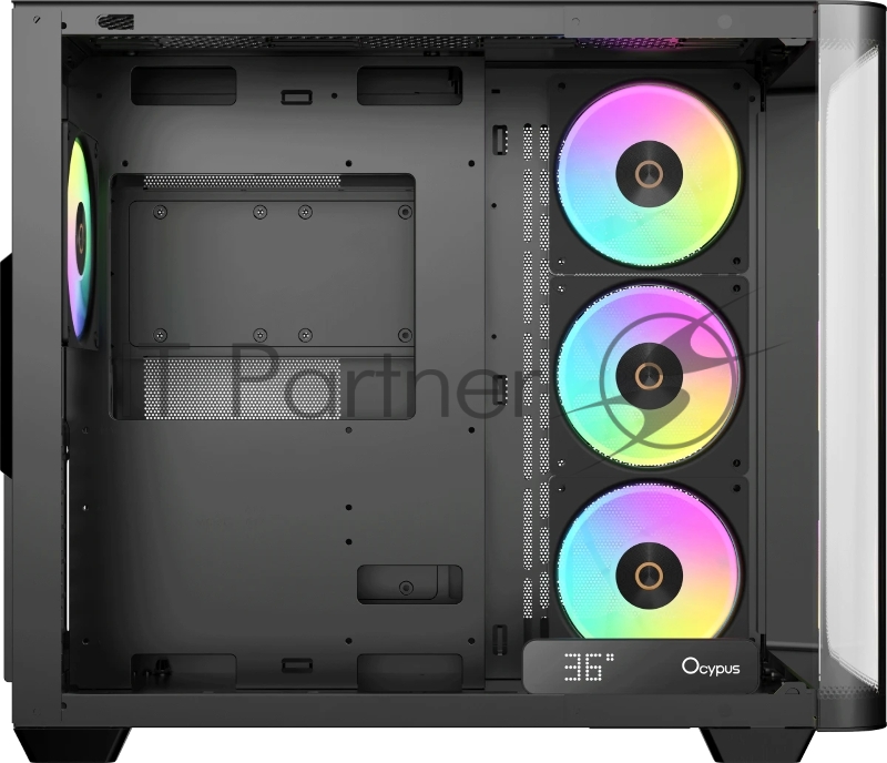 Корпус Ocypus Iota C70 BK Curve ARGB Digital (Iota-C70-BKD400CD-GL)