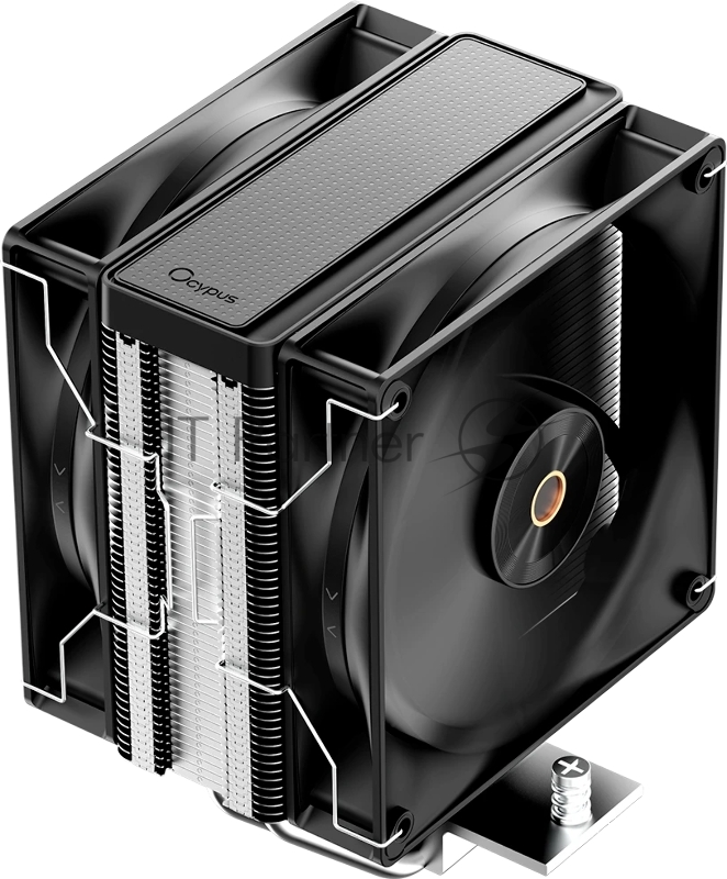 Кулер для процессора Ocypus Delta A40 Elite BK Dual Fan (Delta-A40-BK2NNWN00X-GL)