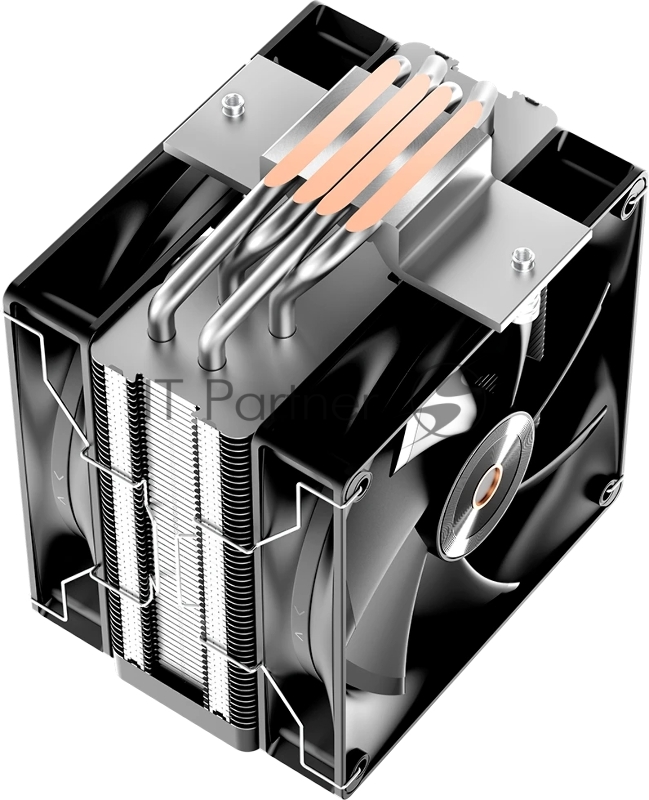 Кулер для процессора Ocypus Delta A40 Elite BK Dual Fan (Delta-A40-BK2NNWN00X-GL)