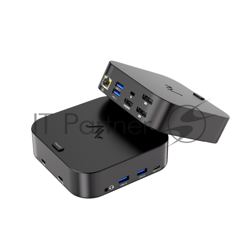 Док-станция Maibenben USB-C Dock DS301 100W (YPE-C TO TYPE C PD + 4USB3.0 + 3.5 + RJ45 + HDMI + 2DP)