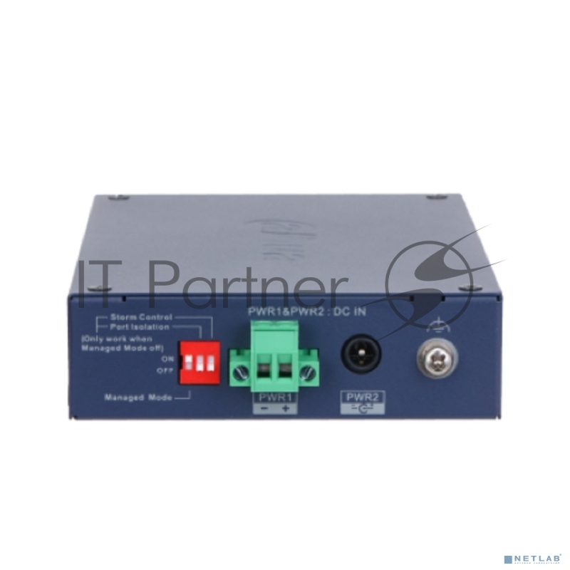 Коммутатор 6-портовый управляемый DAHUA DH-CHS4106-4ET 4 RJ45 10/100Мбит/с, 1 RJ45 10/100/1000Мбит/с (uplink), 1 SFP 1000Мбит/с (uplink IP30, IK06 DIN-рейку