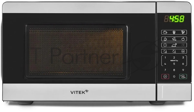 Микроволновая печь Vitek VT-MW0420 20л. 700Вт черный/серебристый