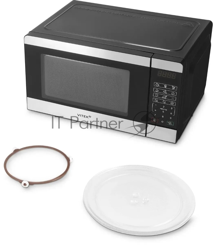 Микроволновая печь Vitek VT-MW0420 20л. 700Вт черный/серебристый