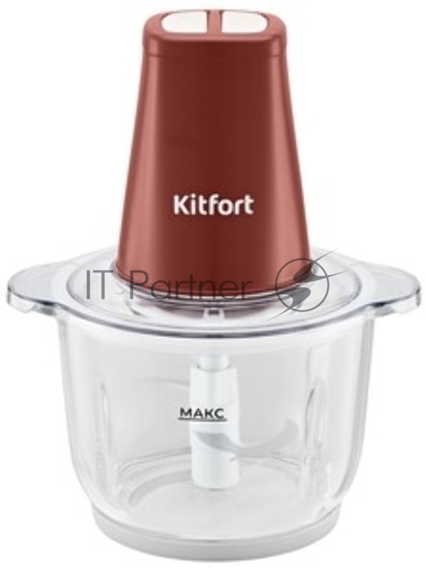 Измельчитель электрический Kitfort КТ-3534 2л. 500Вт красный