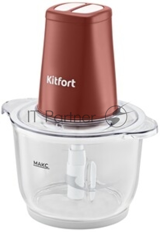 Измельчитель электрический Kitfort КТ-3534 2л. 500Вт красный