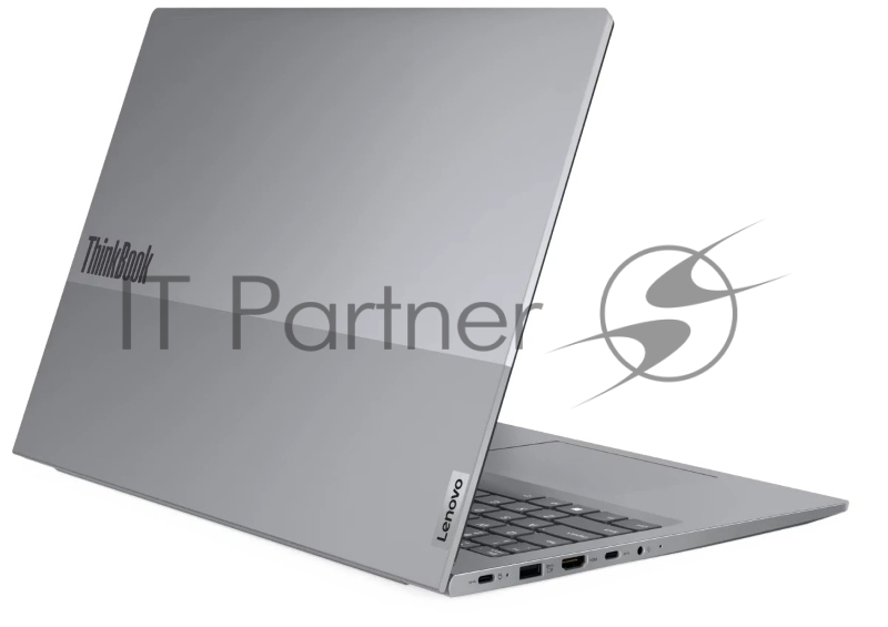 Ноутбук Lenovo Thinkbook 16 G7 ARP Ryzen 7 7735HS 16Gb SSD512Gb AMD Radeon 680M 16 IPS WUXGA (1920x1200) без ОС grey WiFi BT Cam (21MW009QSA)