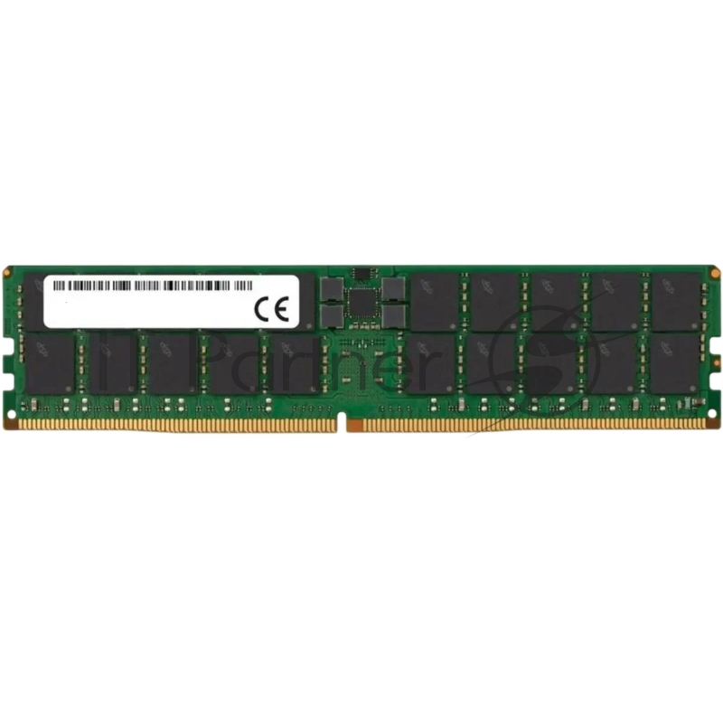 Опертивная память Micron DDR5 RDIMM 64GB 2Rx4 5600 MHz ECC Registered MTC40F2046S1RC56BD2, 1 year, OEM
