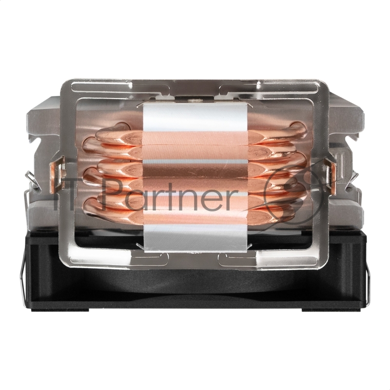 Кулер ExeGate Wizard EXX600-PWM.ARGB (Al+Cu, 6 тепл.трубки, LGA775/1150/1151/1155/1156/120 TDP 180W, Fan 120mm PWM, 800-2400RPM, Hydro bearing, 4pin + 5V 3pin ARGB, 11-24db, 540г, ARGB подсвет