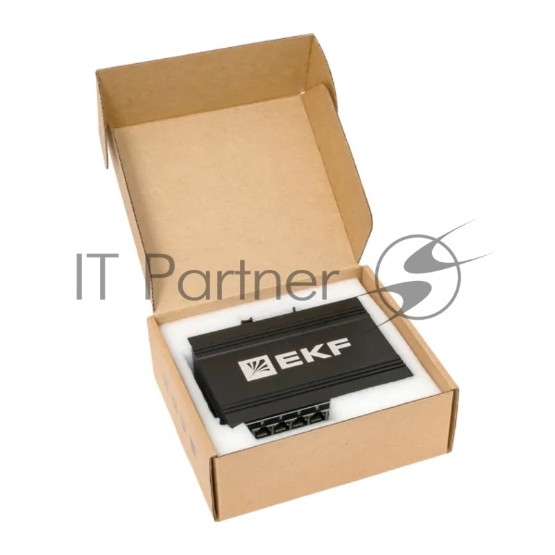 Коммутатор неуправляемый промышленный U-16T 16 портов 10/100Base-T(X) RJ45 монтаж на DIN-рейку TSX EKF TSX-U-16T