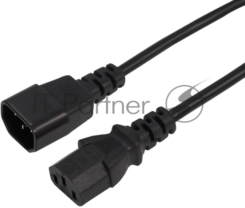 Шнур сетевой Rexant IEC 320 C13 – IEC 320 C14 3x1,0мм², длина 1,2м