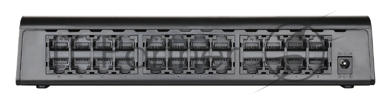 Неуправляемый коммутатор D-Link DES-1024A/E3A с 24 портами 10/100Base-TX