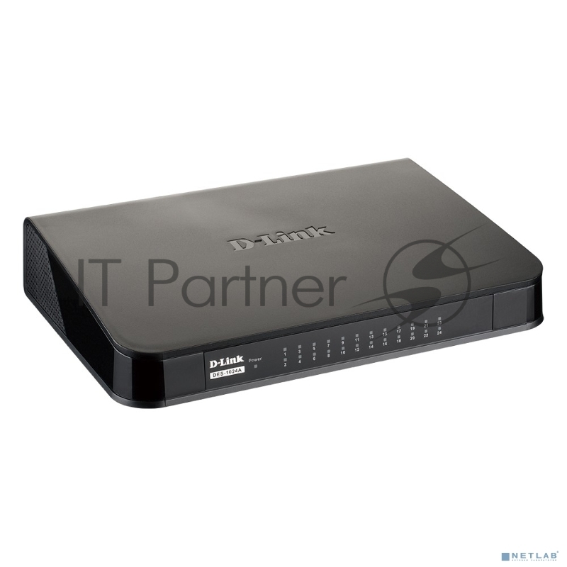 Неуправляемый коммутатор D-Link DES-1024A/E3A с 24 портами 10/100Base-TX