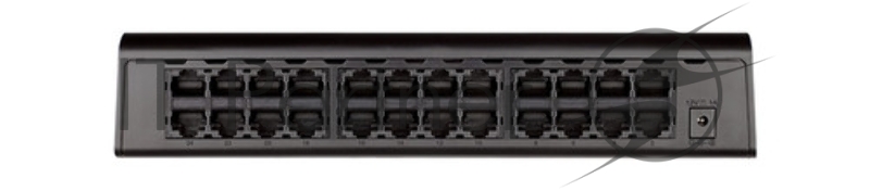 Неуправляемый коммутатор D-Link DES-1024A/E3A с 24 портами 10/100Base-TX