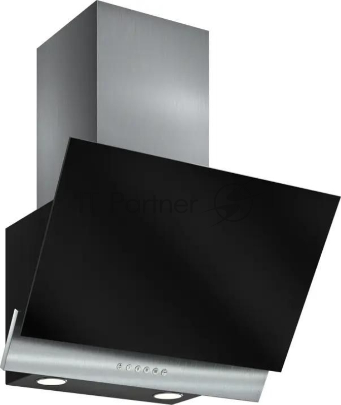 Вытяжка наклонная Elikor RX6754XB серебристый/черный, 60 см, 700 куб. м/ч, 52 дБ