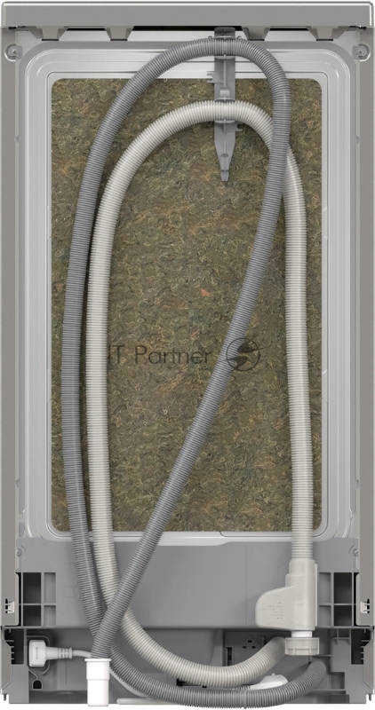 Посудомоечная машина Bosch SPS4HMI64Q, 45 см, 10 комплектов, 10 программ, электронное управление, дисплей, отсрочка старта, уровень шума 46 дБ, энергоэффективность А+, цвет серебряный