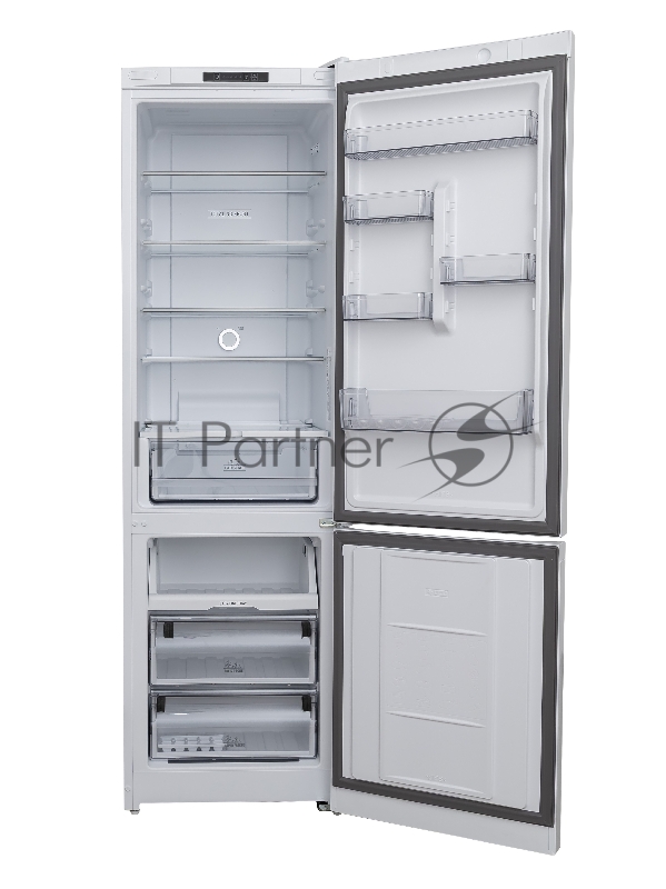 Холодильник Hotpoint HT 5200 C W белый двухкамерный 240/83л морозилка снизу, No Frost