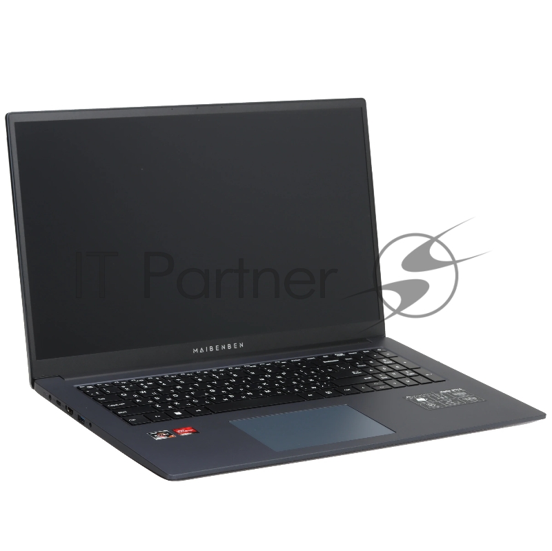 Ноутбук Maibenben M17A-R574UM 17.3 FHD IPS, AMD R5-7430U, 16Gb, 512Gb SSD, Linux, синий (мышка + коврик)