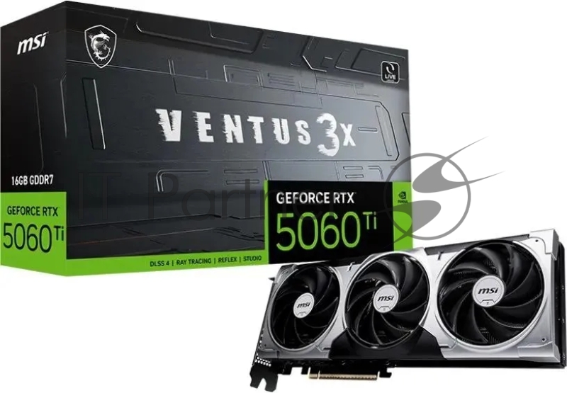 Видеокарта MSI RTX 5060 Ti 16G VENTUS 3X