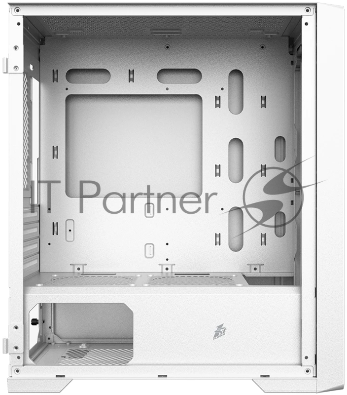 Компьютерный корпус 1STPLAYER TRILOBITE T4 MESH ARGB White, mATX, 4x120mm ARGB fans