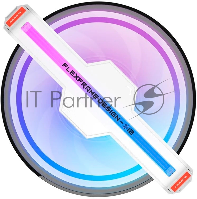 Вентилятор в корпус ALSEYE Φ12(DM12)-W (Clear Frame)