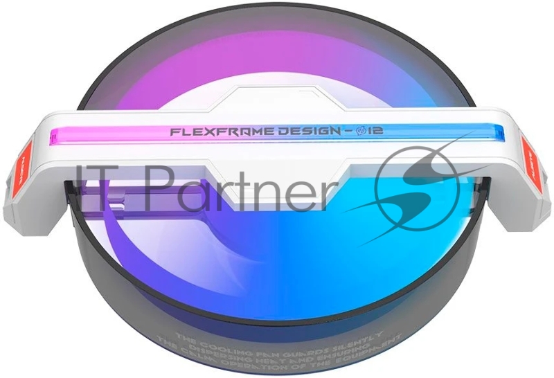 Вентилятор в корпус ALSEYE Φ12(DM12)-W (Clear Frame)