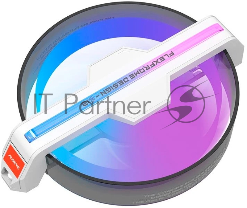 Вентилятор в корпус ALSEYE Φ12(DM12)-W (Clear Frame)