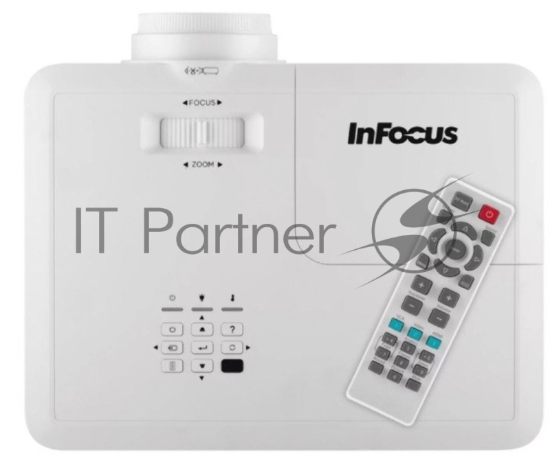 Проектор InFocus IN0061SL DLP, 4000 lm, 4K UHD (3840 x 2160),1000 000:1, 1.211.59:1, 2xHDMI 2.0, VGA in, 3.5mm in/out, S/PDIF, USB-A (питание), RS232, лампа 15 000ч.(ECO mode), 10W, 27дБ, 3,2 кг, БЕЛЫЙ