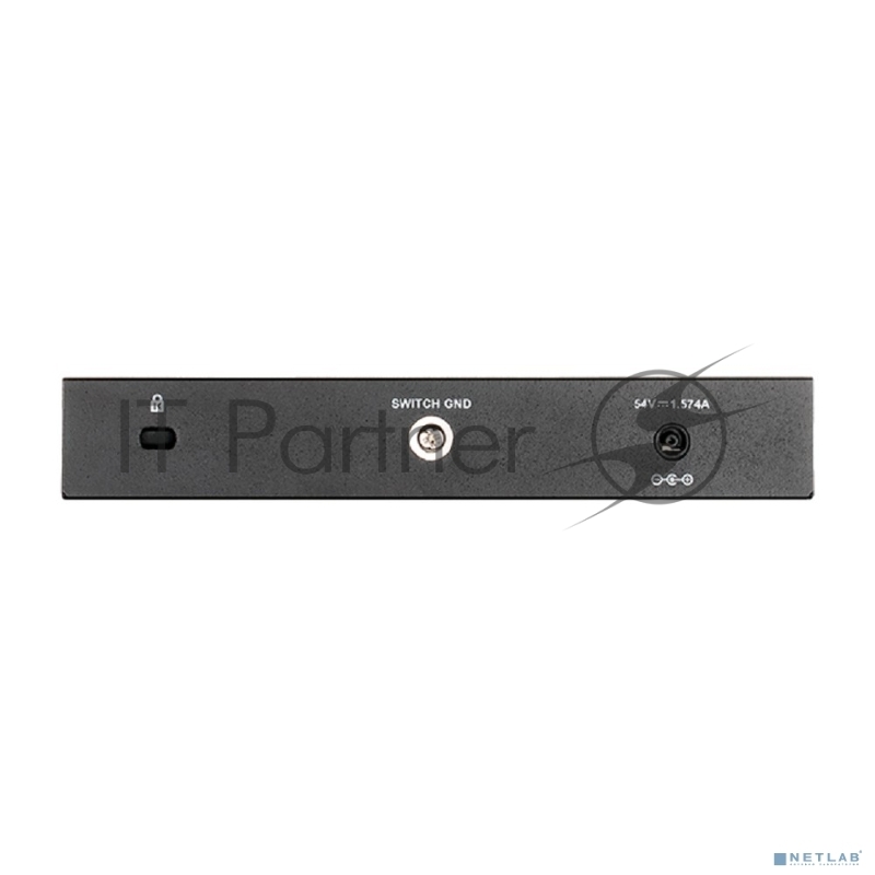 Настраиваемый L2 коммутатор D-Link DGS-1100-08PV2/A4A с 8 портами 10/100/1000Base-T (8 портов PoE 802.3af/at, PoE-бюджет 64 Вт)