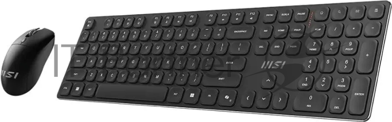 Клавиатура + мышь MSI K210 Combo клав:черный мышь:черный USB беспроводная (S11-43RU213-Y92)