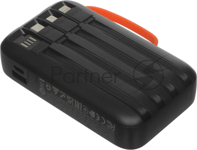 Мобильный аккумулятор Hoco J151 10000mAh 2A черный (53350)