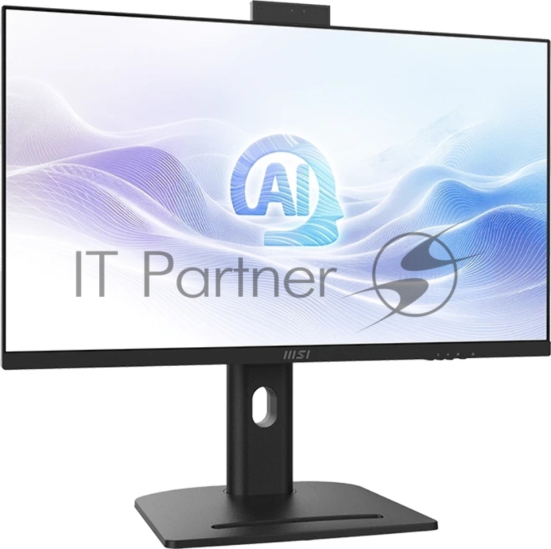 Моноблок MSI Modern AM273Q AI AiO 27 WQHD (2560x1440)IPS AG Non-touch, Core Ultra 5 125H (1.2GHz), 16Gb DDR5(2*8GB), 512GB SSD M.2, Intel UHD, WiFi, BT, camera, WirelessKB&mouse Eng/Rus, No OS,1y,Black