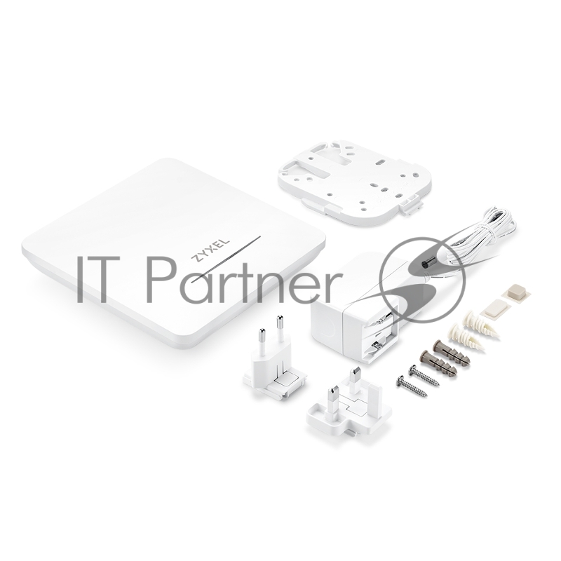 Точка доступа Zyxel NebulaFlex NWA90BE PRO, Wi-Fi 7 (BE6500), MU-MIMO 2x2+2x2, 1xLAN 2.5GE, БП в комплекте
