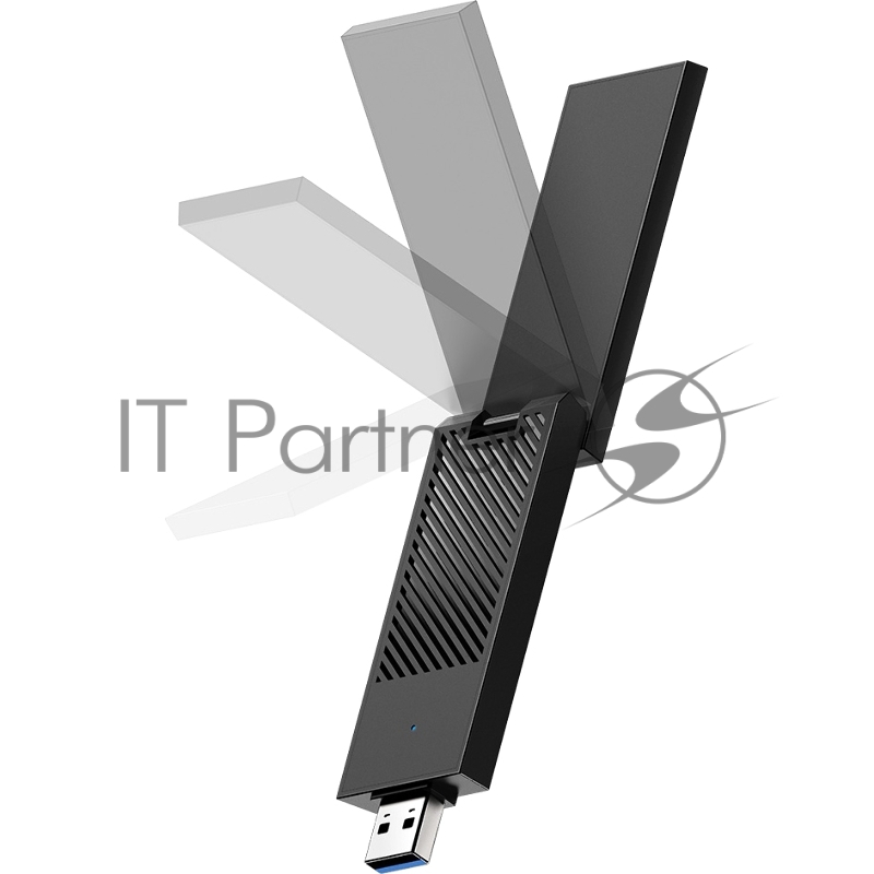 Сетевой адаптер Wi-Fi Cudy WU5400 AXE5400 USB 3.0 (ант.внеш.несъем.) 2ант.