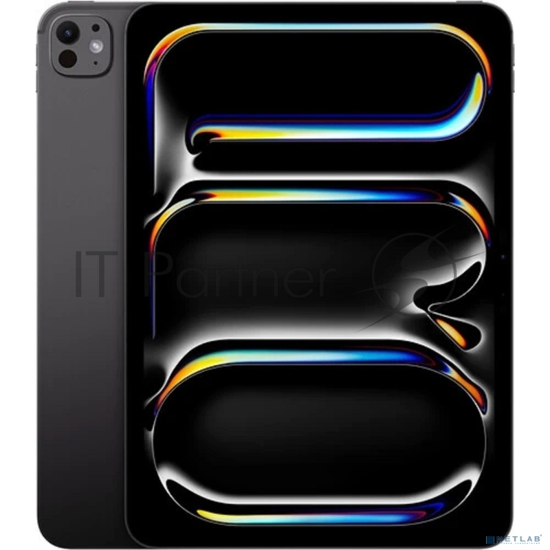 Планшет Apple iPad Pro 2025 A3361 M5 9C RAM12Gb ROM256Gb 13 OLED 2752x2064 5G eSIM iOS черный космос 12Mpix 12Mpix BT WiFi 10hr