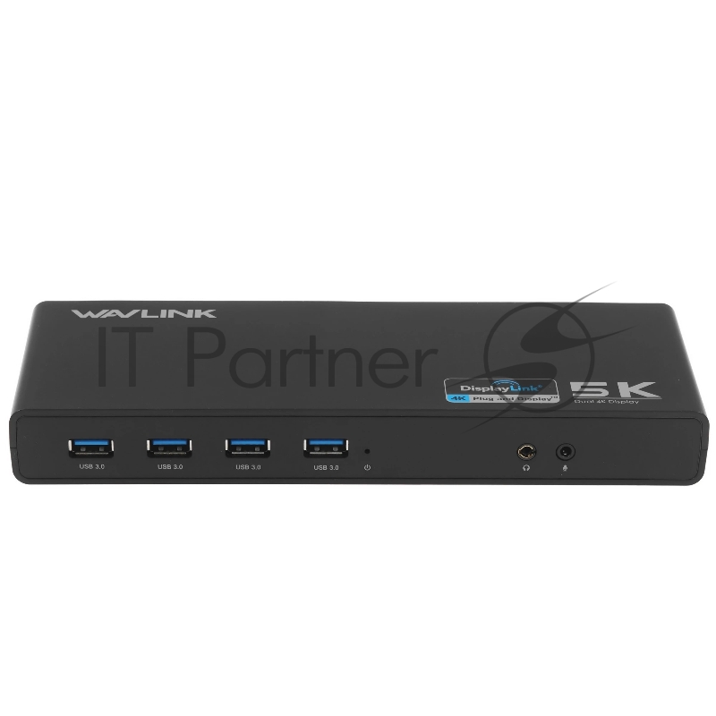 USB-концентратор Docking Station WAVLINK USB-C&USB3.0 Ultra 5K(Dual 4K) Universal Include 20V/2.5A Power Adaper/ 6xUSB3.0/2xDP 4K 60HZ/2xHDMI 4K 60HZ/1xGigabit LAN/1xAudio In/Out/ Not Support Power Delivery