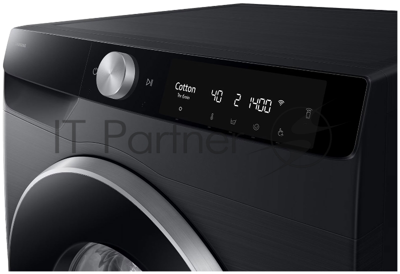 Стиральная машина Samsung WW90DG6U34LBLP загр.фронтальная макс.:9кг черный