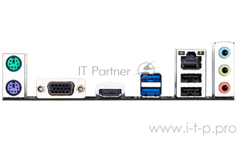 Мат. плата Socket1151 GIGABYTE GA-H110M-H (iH110, 2xDDR4, SATA III, PCI-E, D-Sub, HDMI, 1Гбит LAN, USB3.0, mATX)