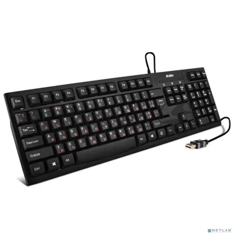 Клавиатура проводная SVEN KB-S300/USB/WIRED/Black