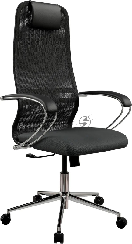 Кресло офисное SU-B-8/подл.131/осн.009, черный DA.16.1.2A2 zDA.16.1.2A2
