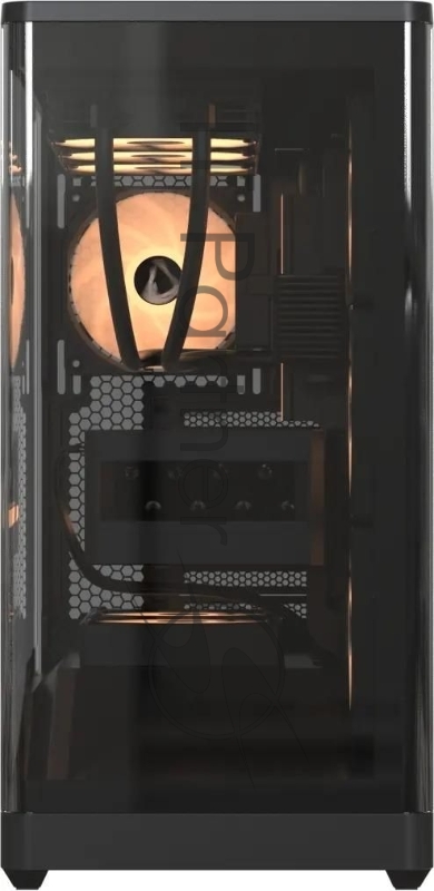 Компьютерный корпус AeroCool/Formula Crystal U9 черный без БП ATX 5x120mm 3x140mm 2xUSB3.0 1xUSB3.1 audio bott PSU