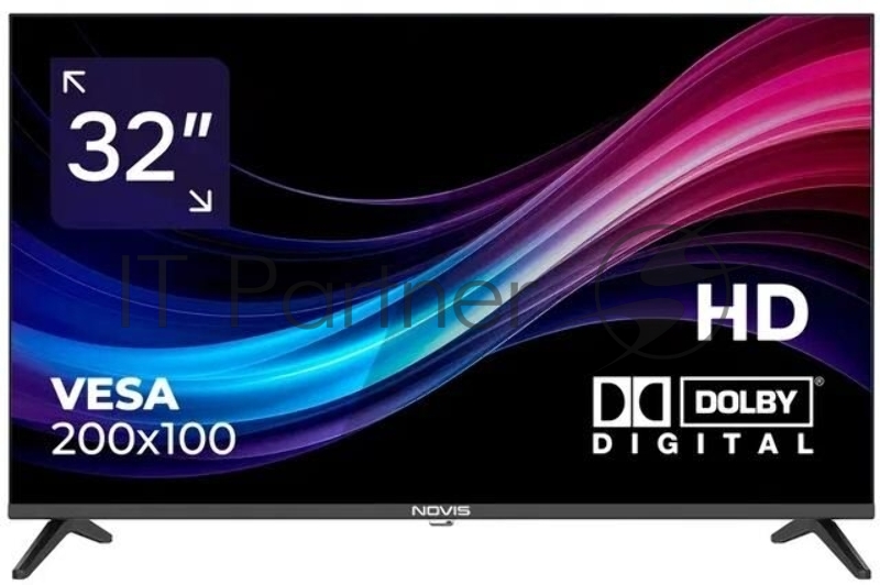 Телевизор NOVIS 32 NTV-H3206T безрамочный